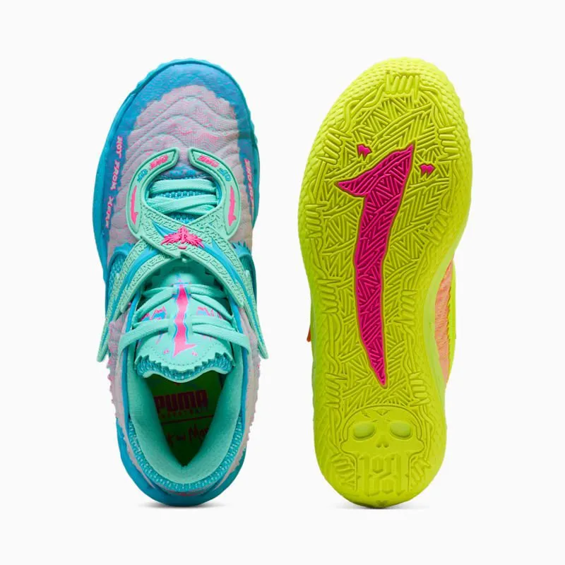 Rick and Morty x Puma MB.05 – “Rickie Orange / Electric Peppermint” (31213001)