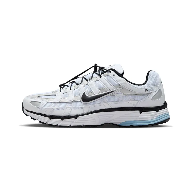 Nike P-6000 Wit/Light Armory Blue/Metallic Silver/Zwart (IX0353-100)