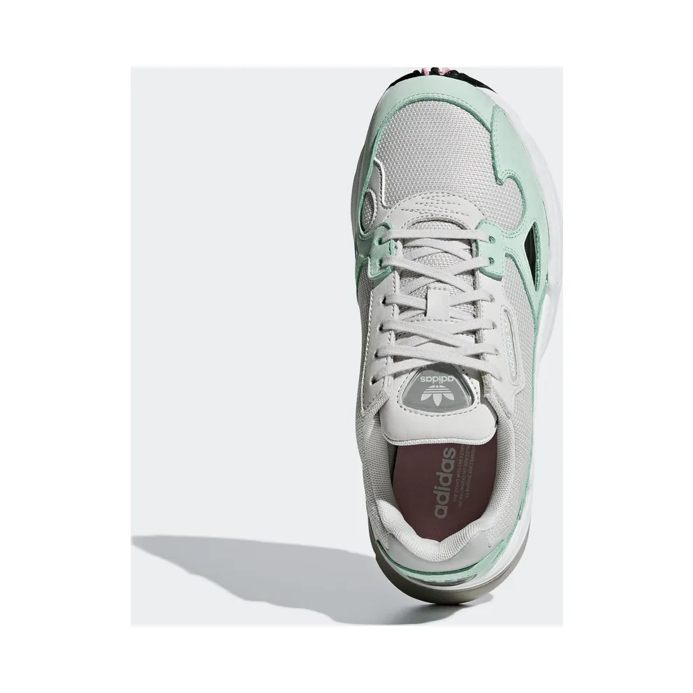 adidas Falcon Watermelon (W) Grey One/Grey One/Easy Green (B28127)