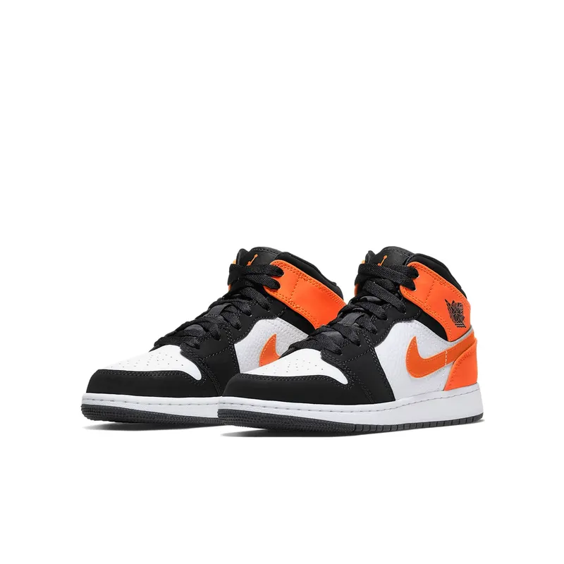 Air Jordan Nike AJ I 1 Mid Shattered Backboard (GS) (2019) (554725-058)