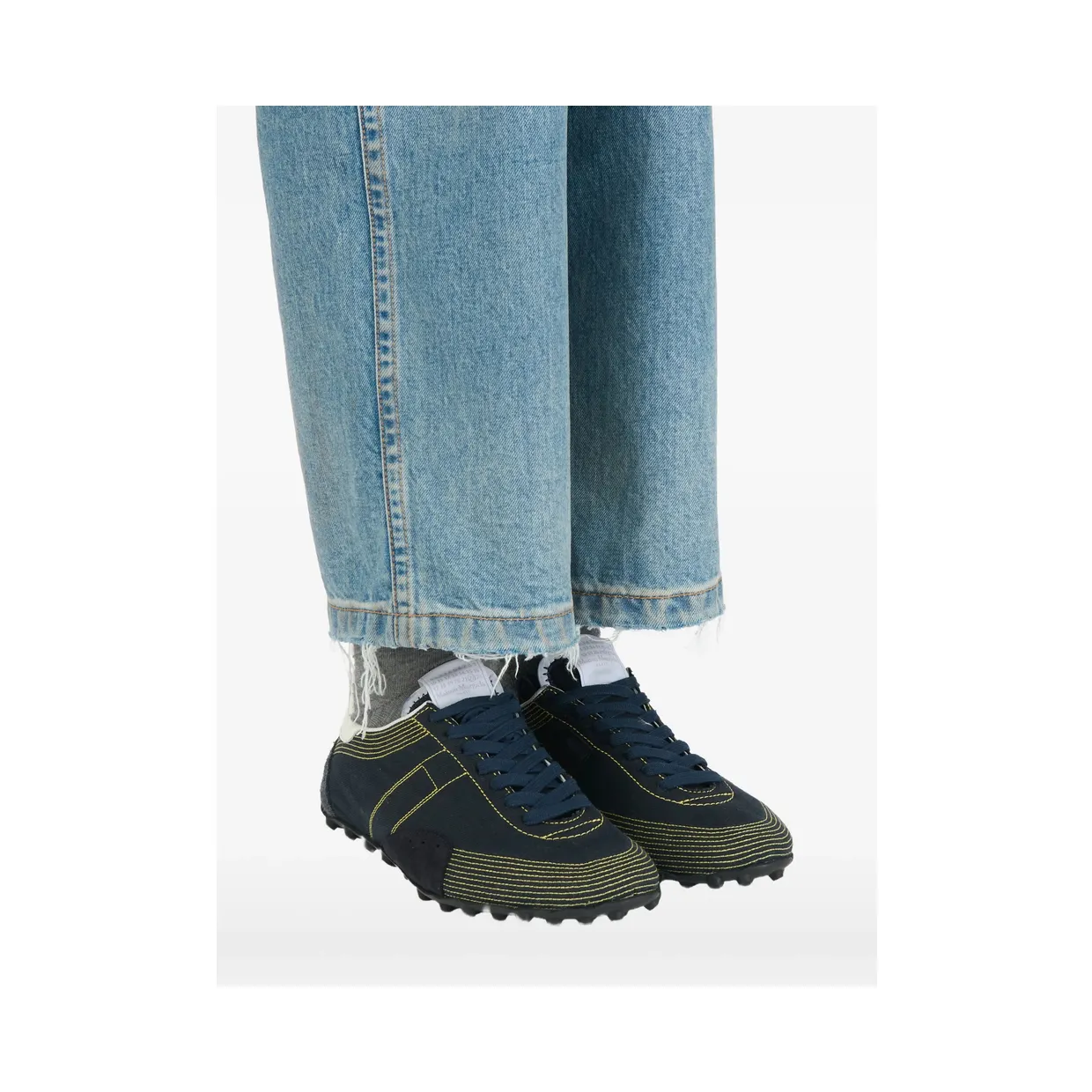 Maison Margiela Sprinters Contrast-stitch “Blue” (P7796 S57WS0551 T6065) (4)