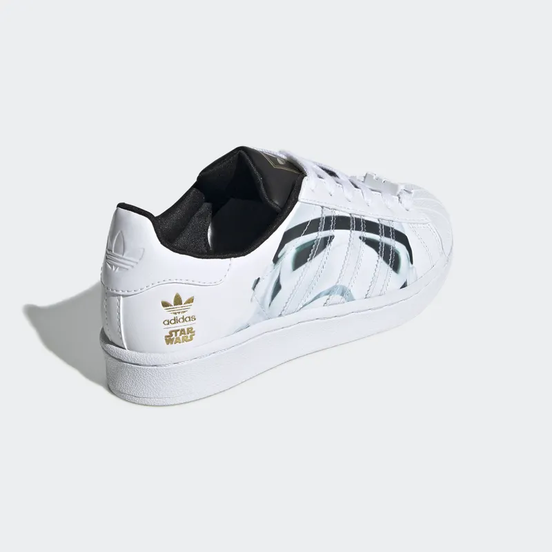adidas Superstar J Stormtrooper (Youth) White/Black (B23640)