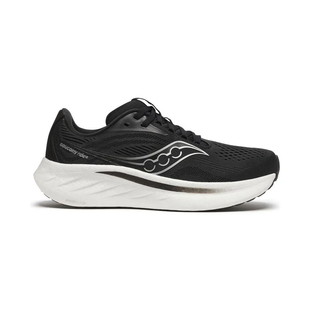 SAUCONY Ride 18 “Black / White” (S11000-100)