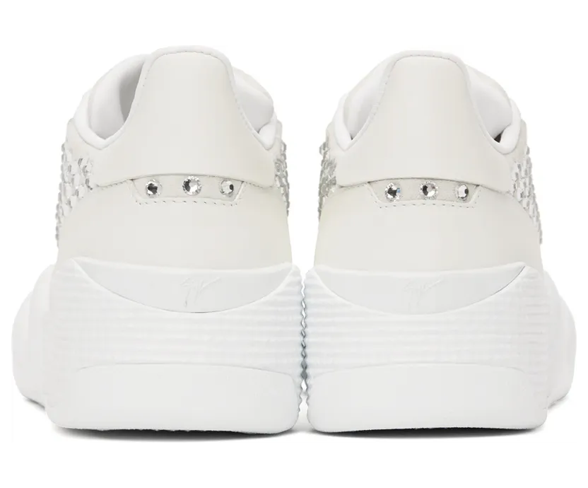 Giuseppe Zanotti White Talon Sneakers (RM20026-91558) (4)