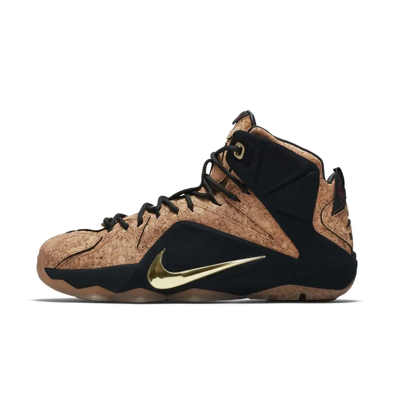 Nike LeBron 12 EXT Cork Hazelnut/Metallic Gold-Black (768829-100)