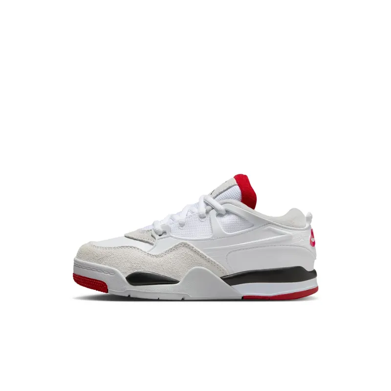 Jordan 4 RM White Black Neutral Grey Varsity Red (FQ7936-102)