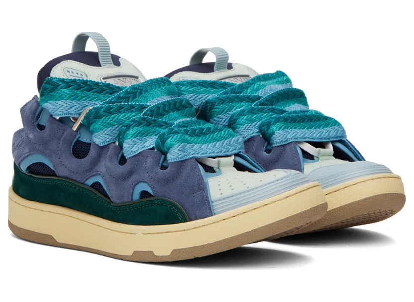 Lanvin Blue Curb Sneakers (FM-SKRK11-DRAG-A22) (4)