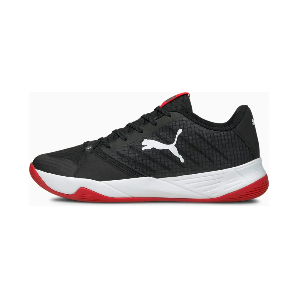 Puma Accelerate Pro Handball Shoes White/Black/Red (106461-01)