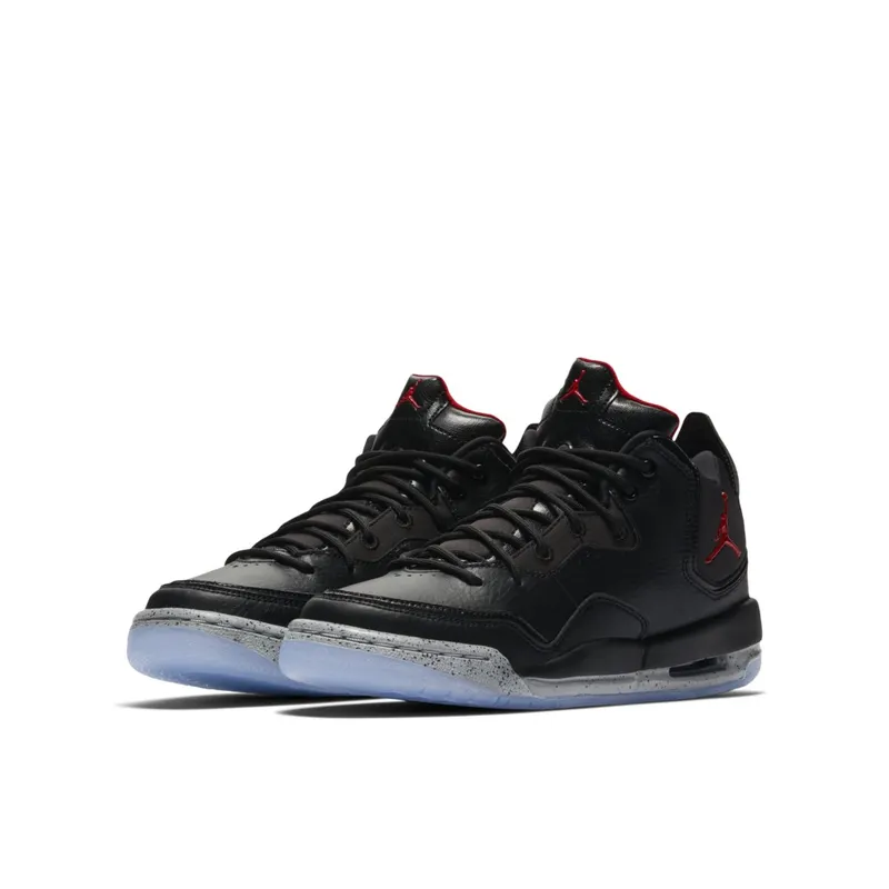 Jordan Courtside 23 Black Cement (GS) Black/Gym Red-Particle Grey (AR1002-023)