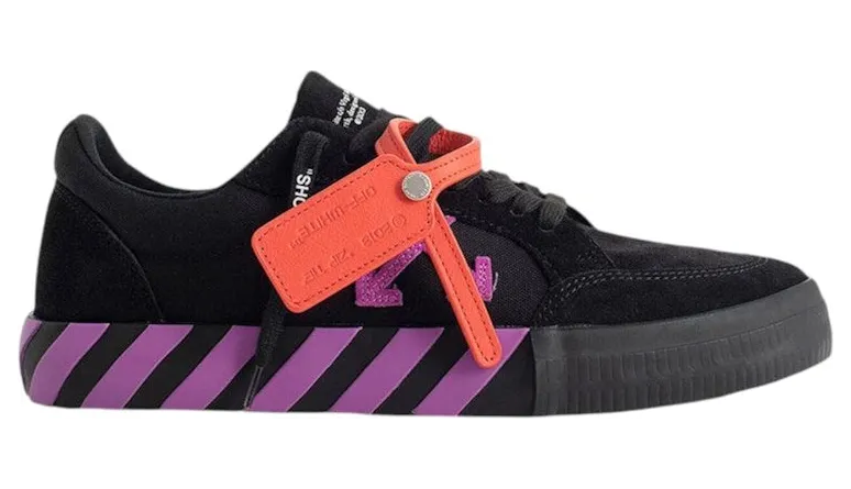 OFF-WHITE Vulc Low Black Orchid (OMIA085S23LEA0011039)
