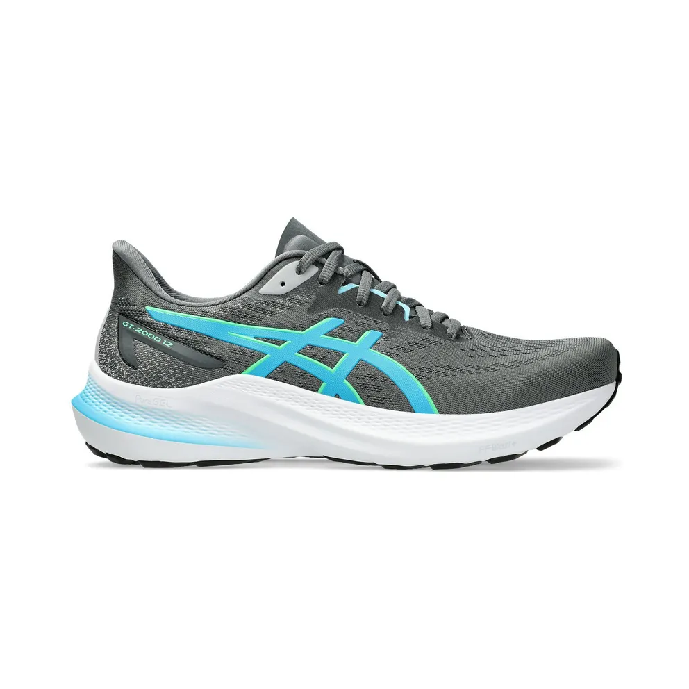 ASICS GT-2000 12 Steel Grey Digital Aqua (1011B691-022)