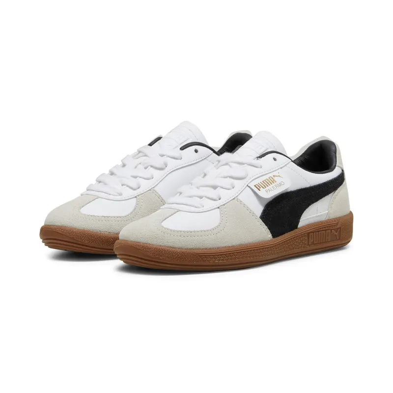 Puma Palermo “Puma White / Vapor Gray / Gum” (397275_01)