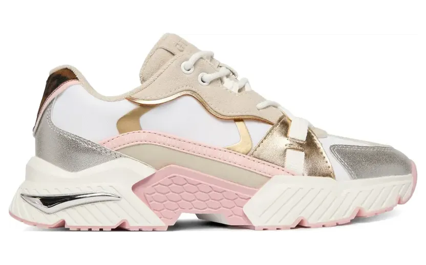 GUESS USA Ciesta Sneakers mit Einsätzen – Weiß (FLJCR7LEL12)