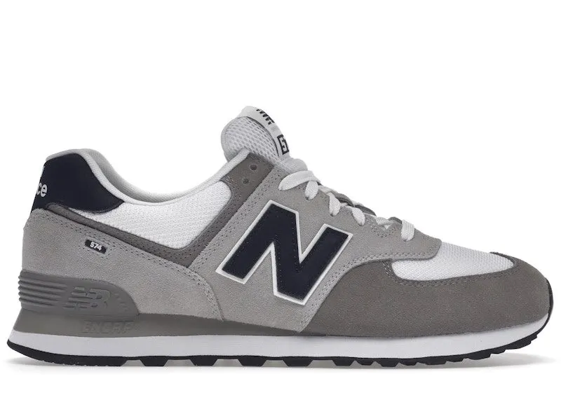 New Balance 574 Grey White Navy (ML574EAG)