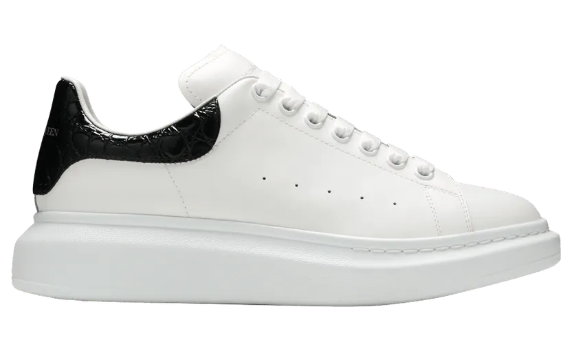 Alexander McQueen Oversized Black Crocodile