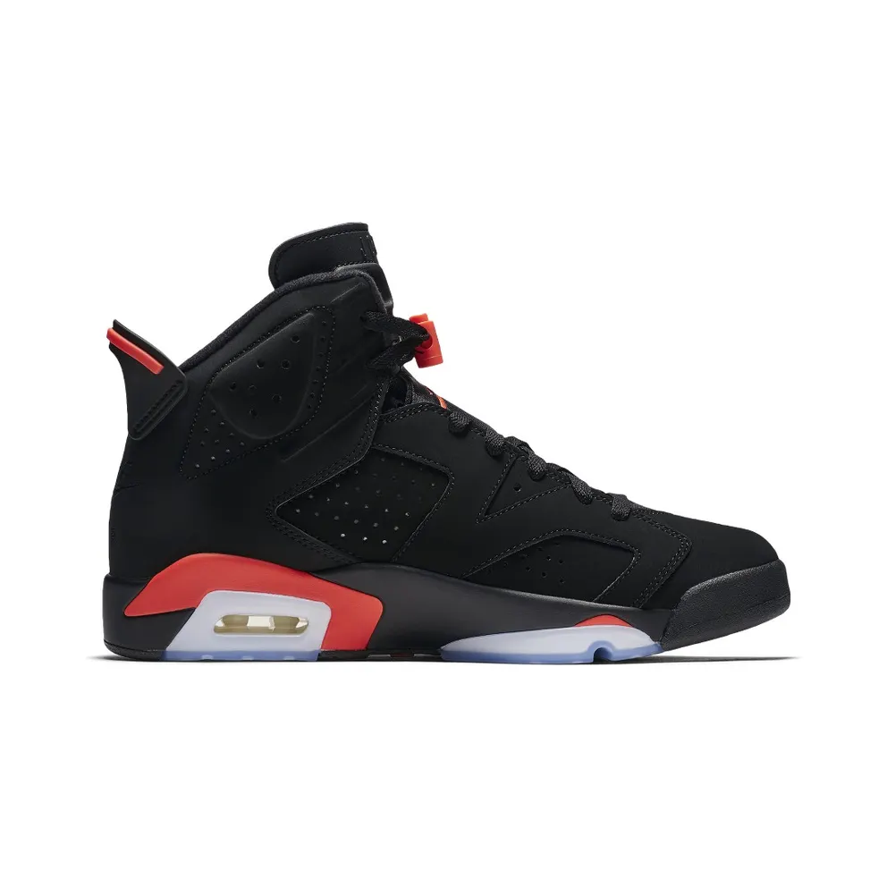 Air Jordan Nike AJ VI 6 OG ‘Infrared’ Black (NIKE AIR) (2019) (384664-060)