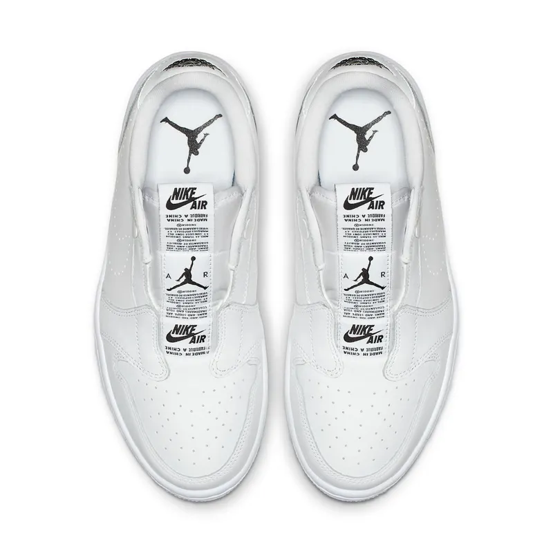 Jordan 1 Retro Low Slip White (W) White/Black (AV3918-100)