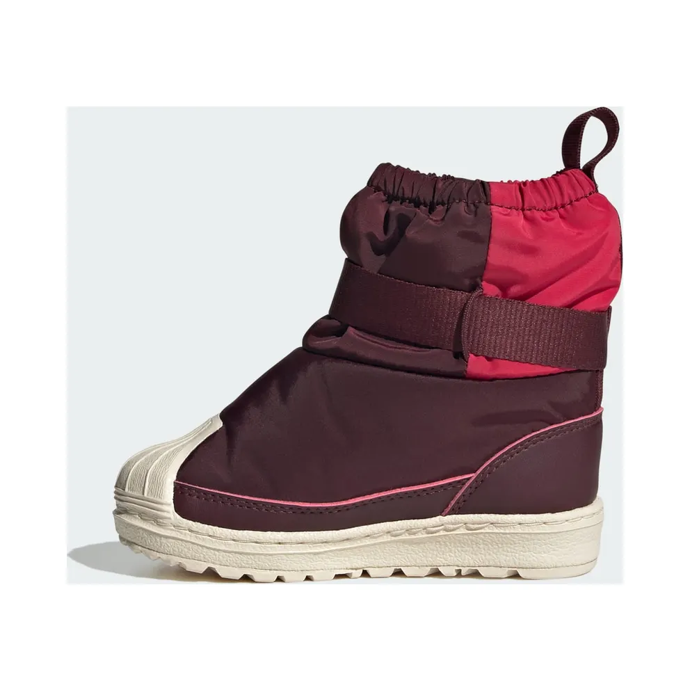 Adidas Superstar 360 Boot Kids Maroon / Wonder White / Ruby Red (JR5805)
