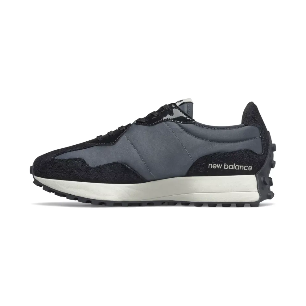 New Balance 327 Black Grey (W) Black/Grey-Silver (WS327SFC)