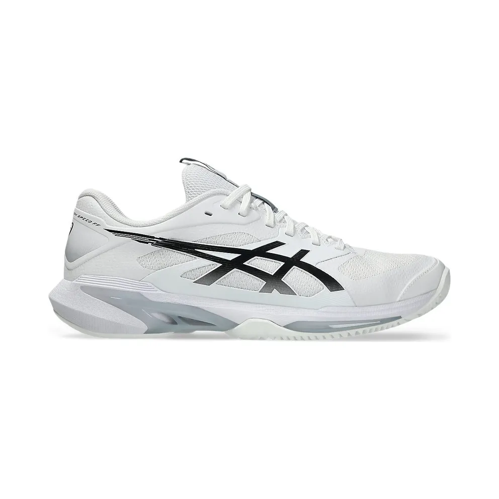 ASICS SOLUTION SPEED FF 4 CLAY “White / Black” (1041A533-100)