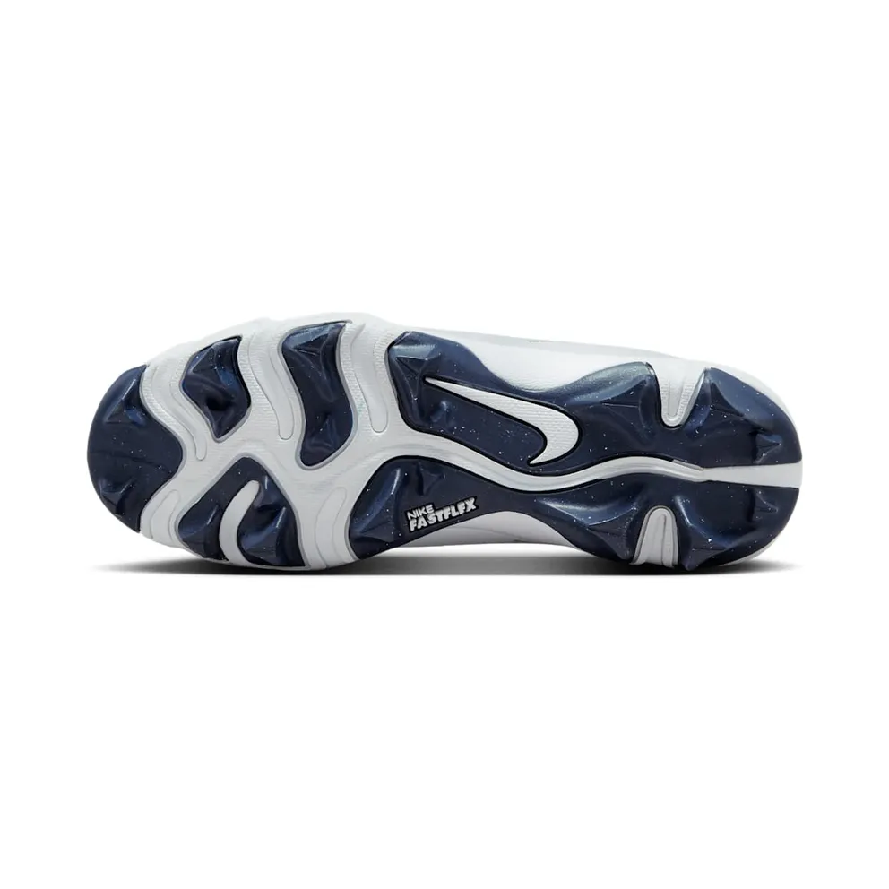Nike Hyperdiamond 4 Keystone White Pure Platinum Midnight Navy (FZ0919-103)