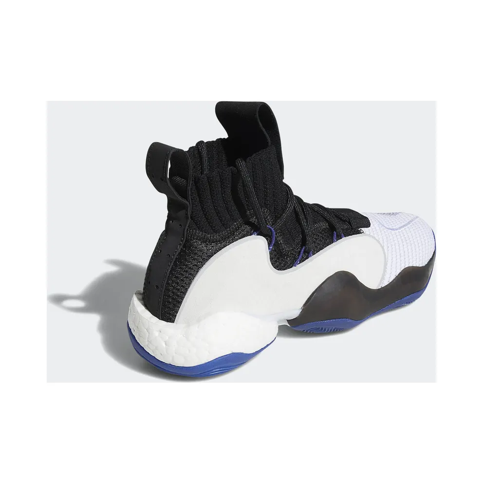 adidas Crazy BYW X Black White Purple Core Black/Cloud White/Real Purple (B42244)