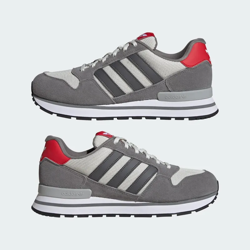 Adidas ZX 600 Shoes Grey Four / Grey Five / Better Scarlet (IH7271)