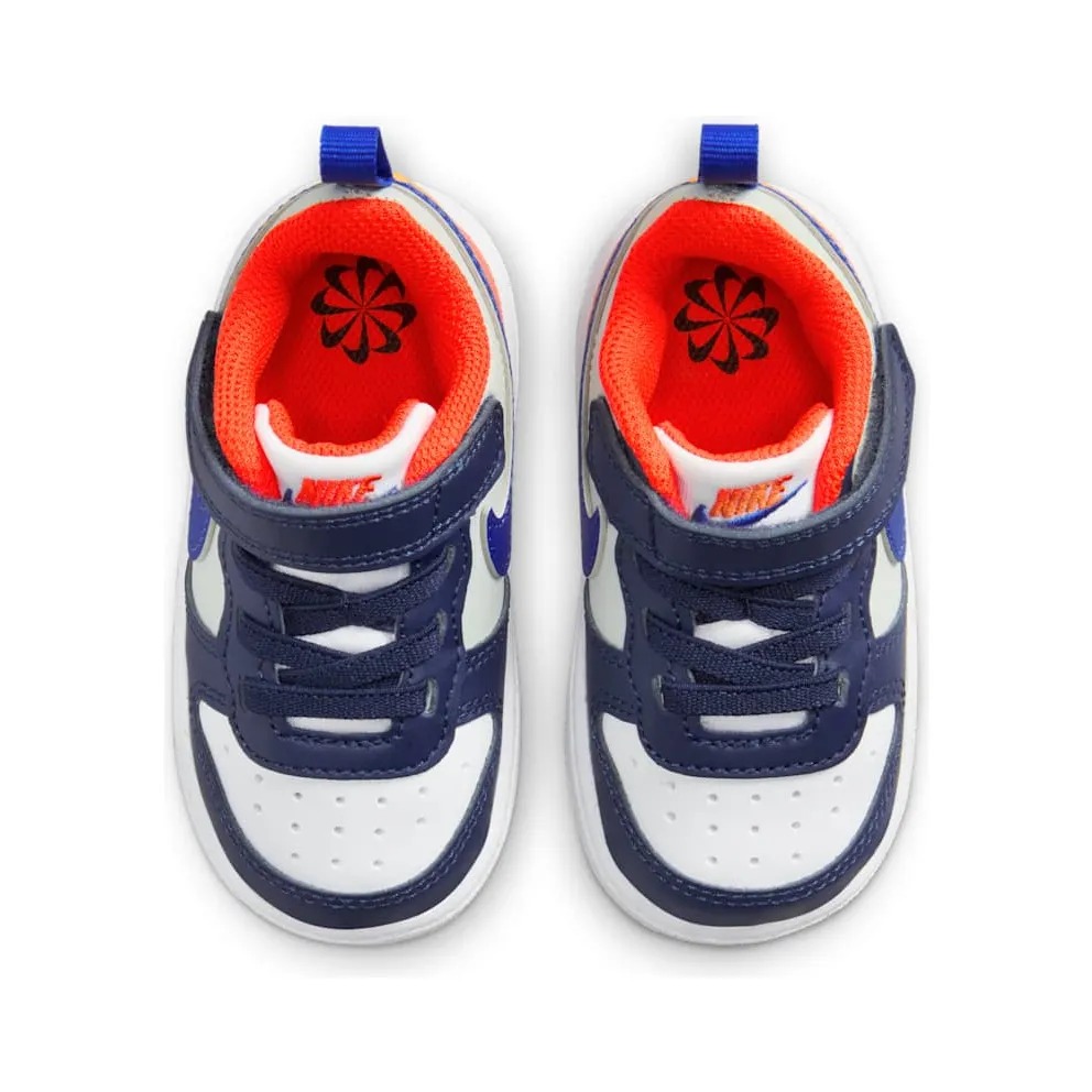 Nike Court Borough Low Recraft Midnight Navy Team Orange Light Silver Hyper Royal (DV5458-401)