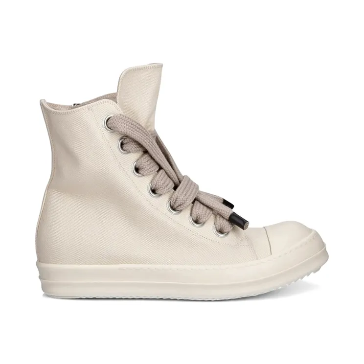 Rick Owens DRKSHDW Temple Jumbo Lace Sneaks Milk (DU01F4818-DOW2-1111)