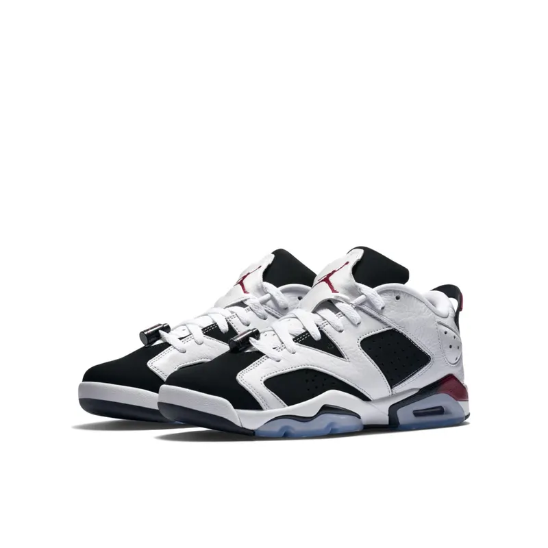 Jordan 6 Retro Low Fuchsia Flash (GS) White/Black-Fuchsia Flash (768878-107)