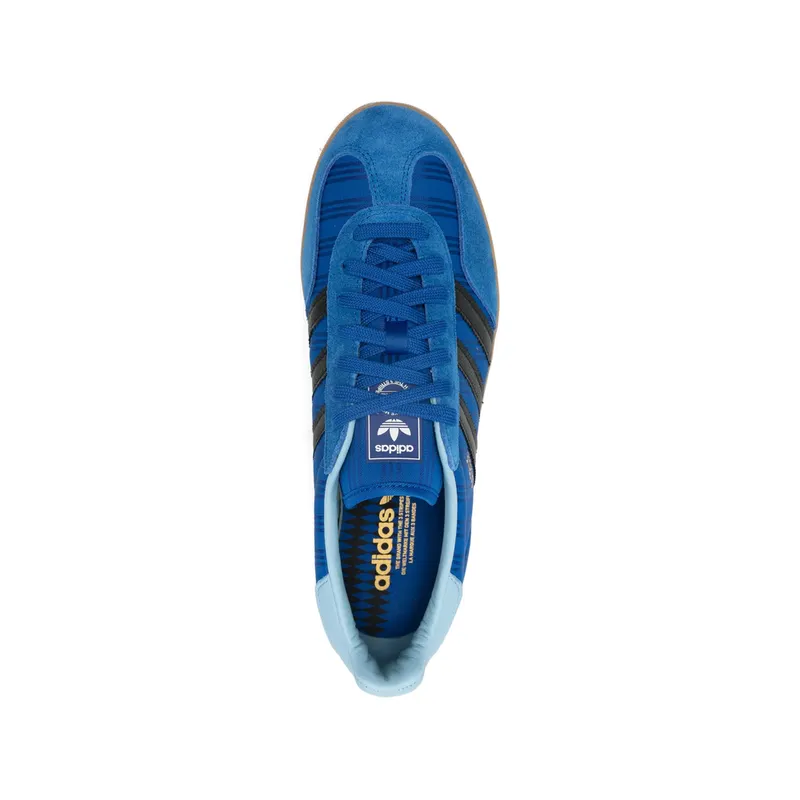 Adidas Gazelle Indoor Striped “Blue/Black” (IH9649)