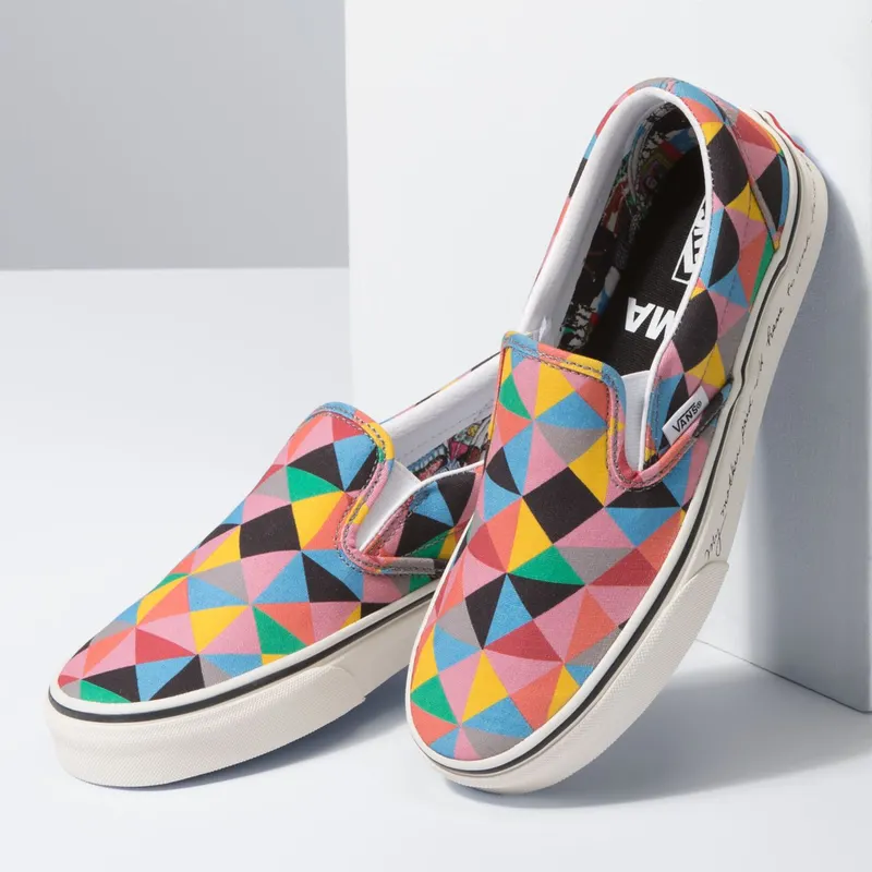 Vans MoMA x Classic Slip-On ‘Faith Ringgold’s Seven Passages To A Flight’ Faith Ringgold (VN0A4U381IC)