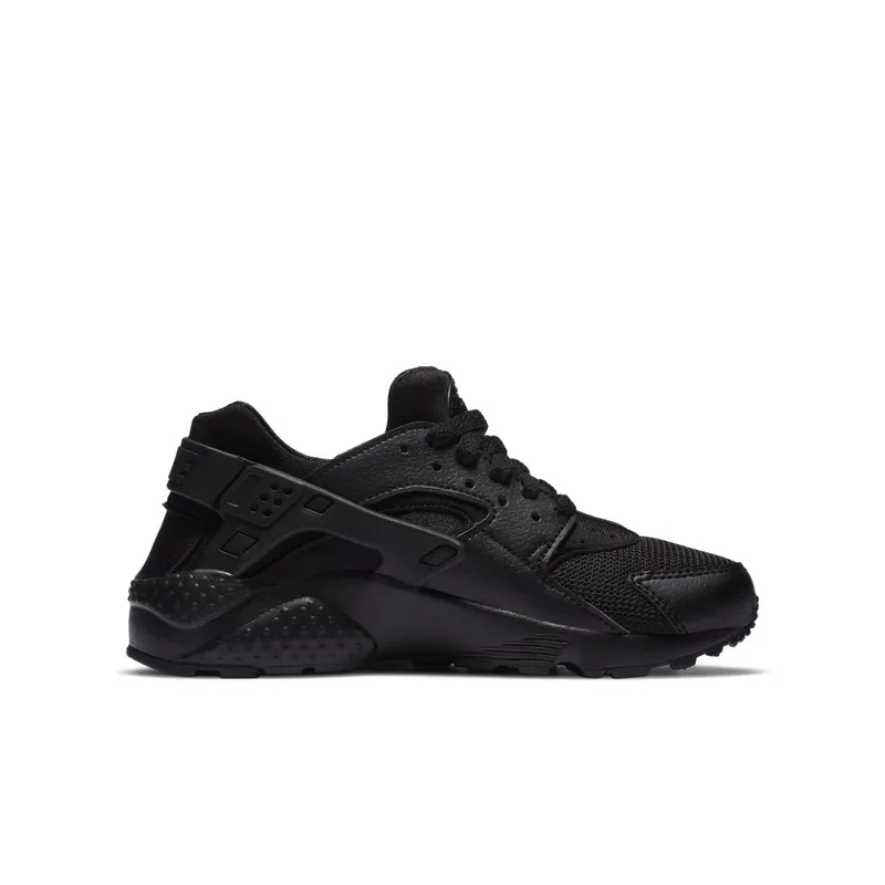 Nike Air Huarache Run Triple Black 2019 (GS) Black/Black-Black (654275-016)