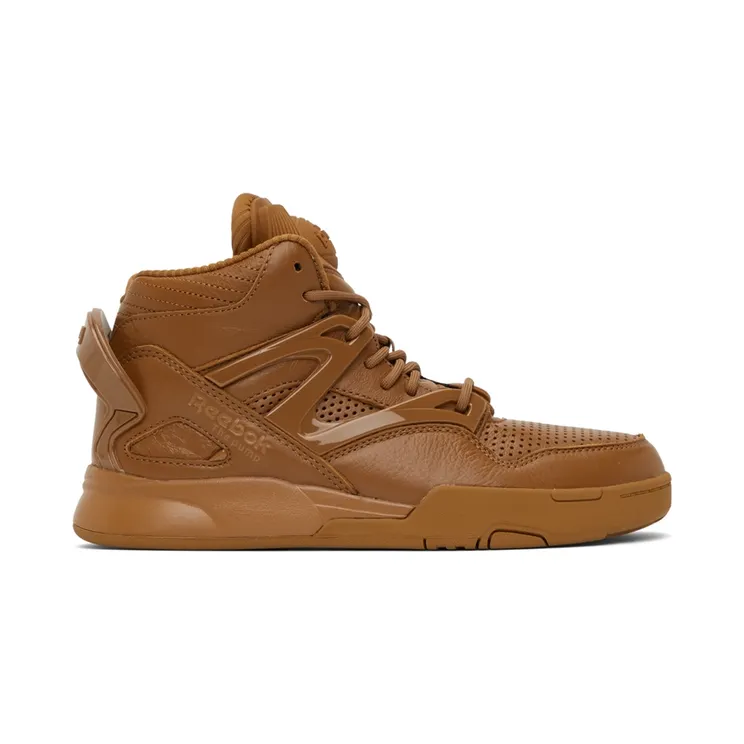Reebok Juun.J Pump Omni Zone II Schoenen Wild Brown / Wild Brown / Reebok Lee 3
