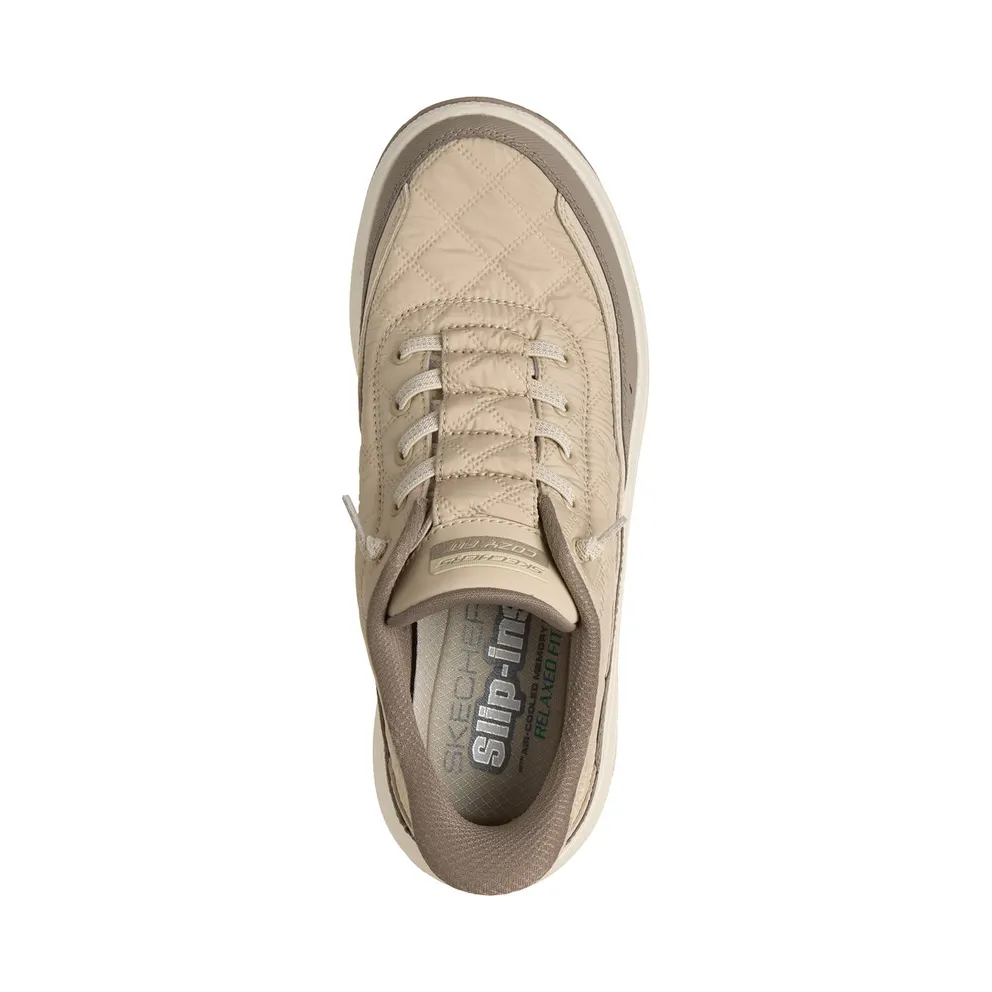 Skechers Slip-ins Relaxed Fit: Urban Explore – Cozy Fit Sneaker Taupe