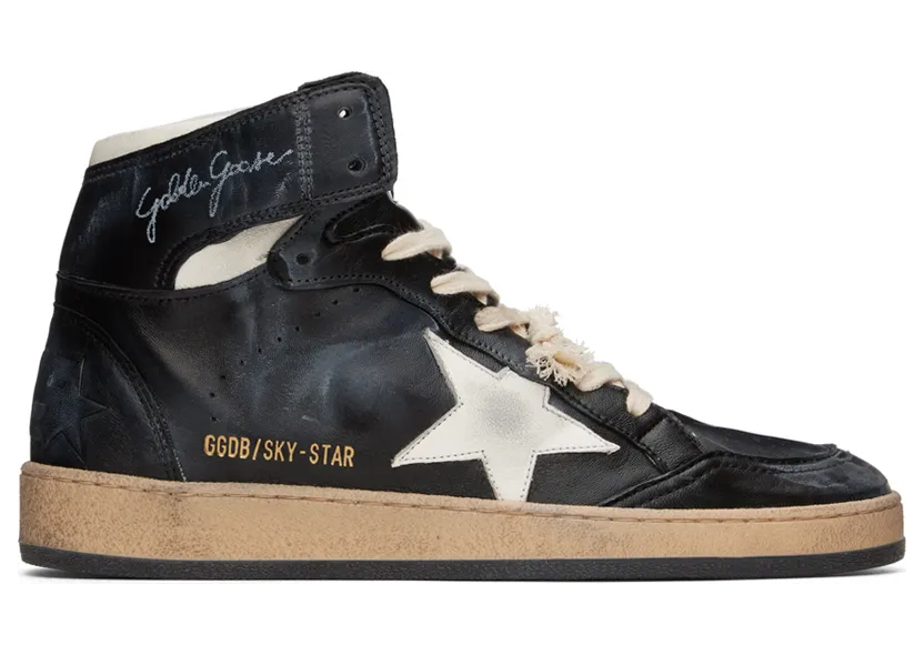 Golden Goose Black Sky Star Sneakers (GMF00230.F002944.80203)
