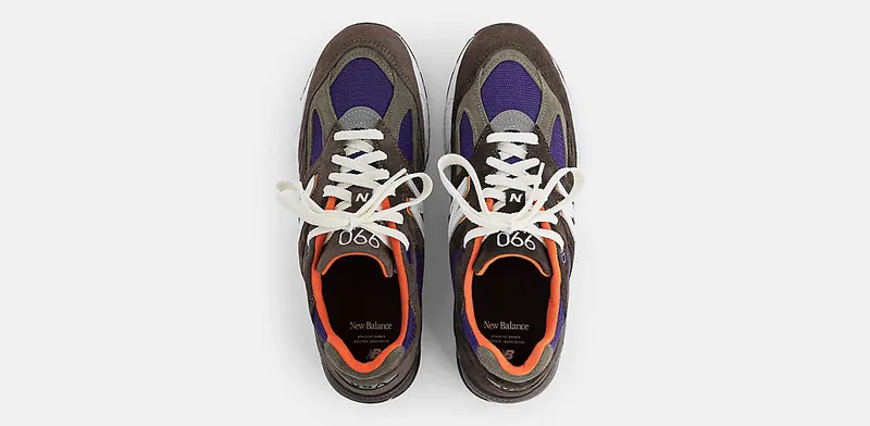 New Balance 990 v2 “Brown/Orange/Purple” (M990BR2)
