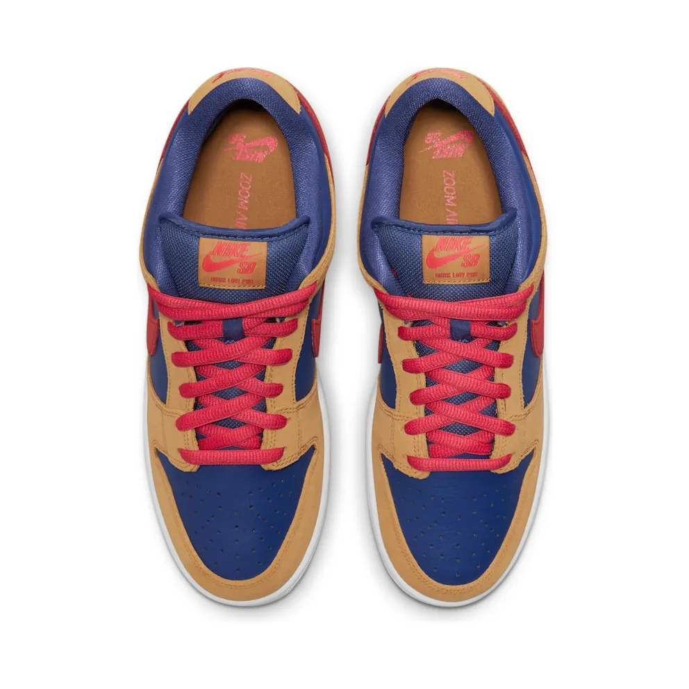 Nike SB Dunk Low Papa Bear (2021) – “Wheat / Light Fusion Red / Dark Purple” (BQ6817-700)