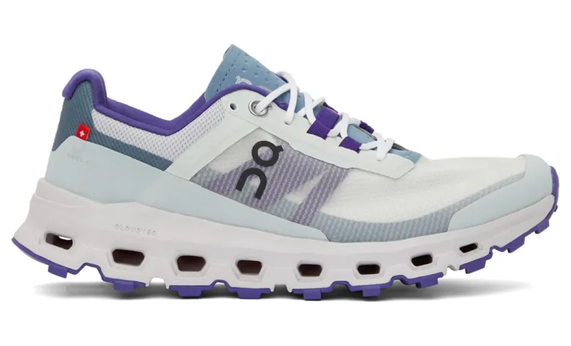 On White & Purple Cloudvista Sneakers (64.99057)