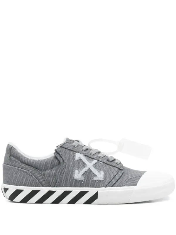 Off-White Vulcanized Undercut mit Streifen – Grey (OMIA2A2F25FAB0027801)
