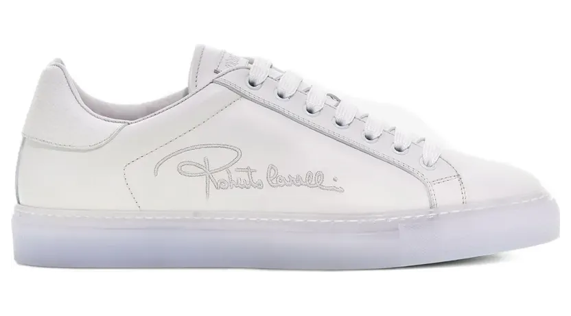 Roberto Cavalli aus Leder “White” (SRS038PZ015)