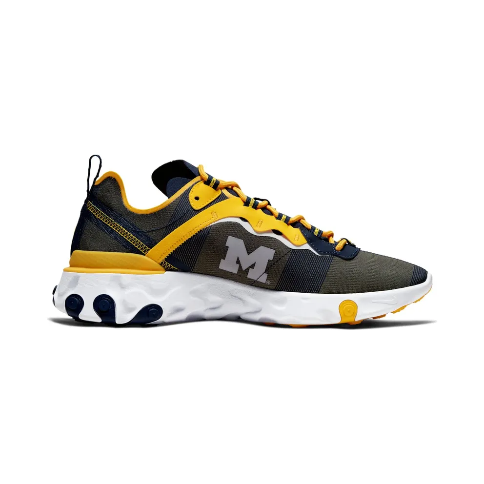 Nike React Element 55 Michigan College Navy/White-Amarillo (CK4846-400)
