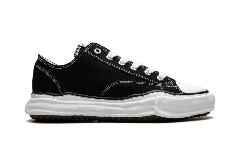 Maison Mihara Yasuhiro Peterson OG Sole Canvas Low “BLACK” (A01FW702-BLK)