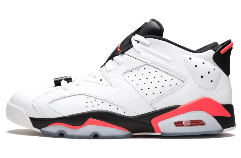 Air Jordan 6 Retro Low White Infrared (304401-123)