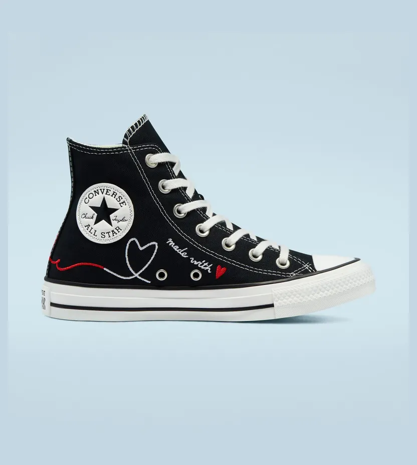 Converse Chuck Taylor All-Star Hi Made with Love Black (171158F)