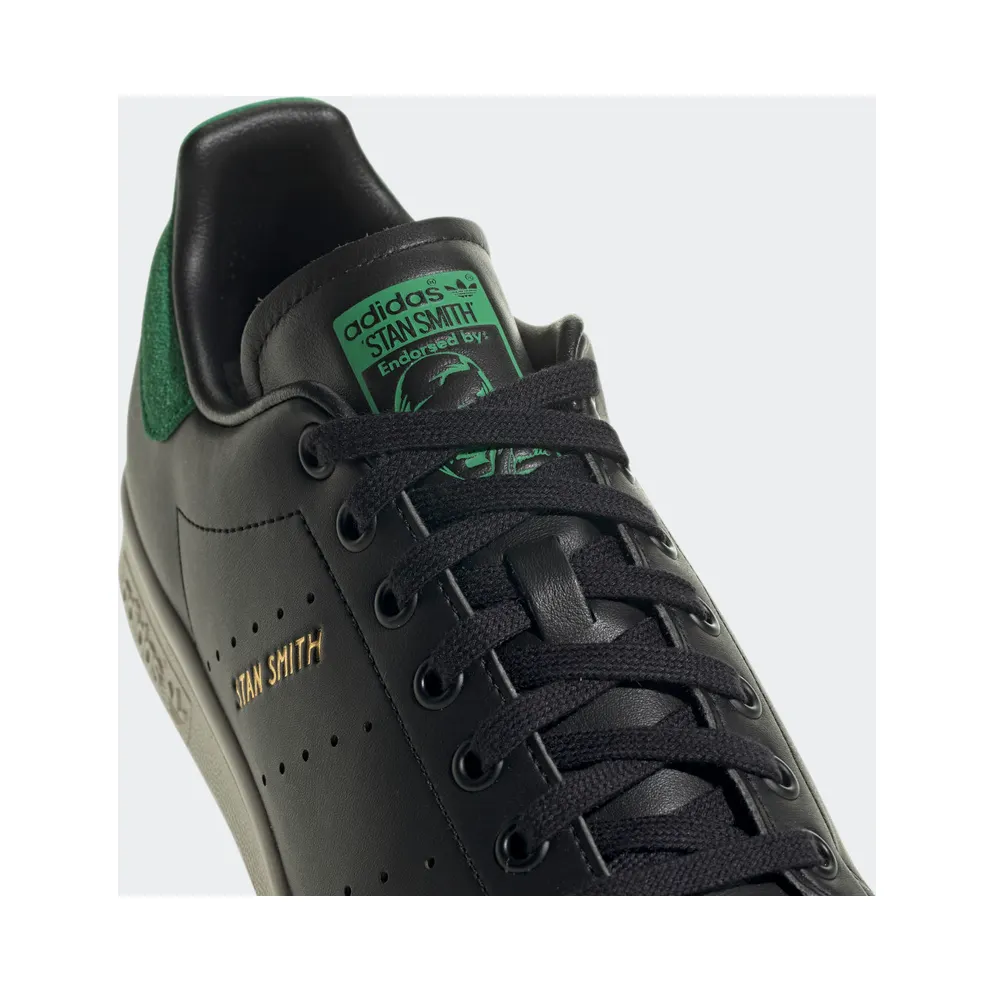 Adidas Stan Smith Core Black / Green / Off White (GZ6314)