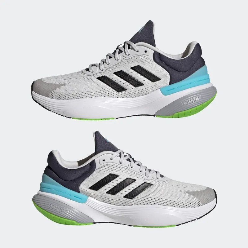Adidas Response Super 3.0 Sport Running Lace Dash Grey / Core Black / Wonder Steel (GY4346)