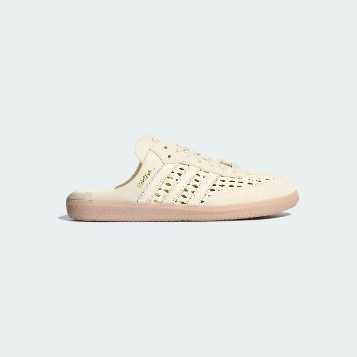 adidas Samba OG Mule Cream White: hakken eraf