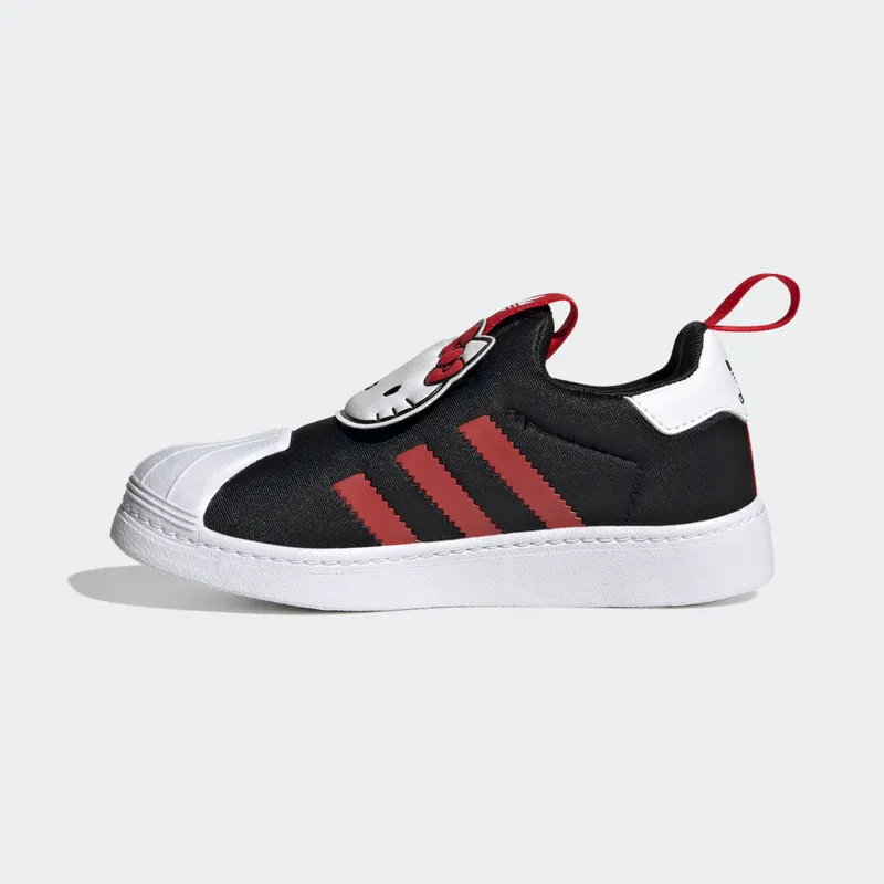 Adidas Superstar 360 Core Black / Vivid Red / Cloud White (HQ4093)