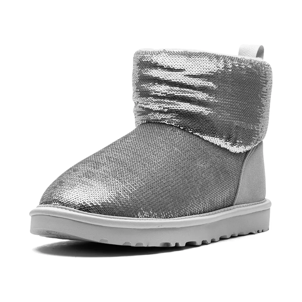 Ugg Classic Mini Boot “Mirror Ball Silver” (1151291-SLVR)